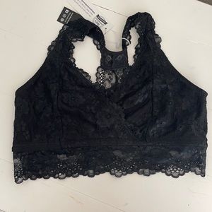 Kindred Bravely black lace bra